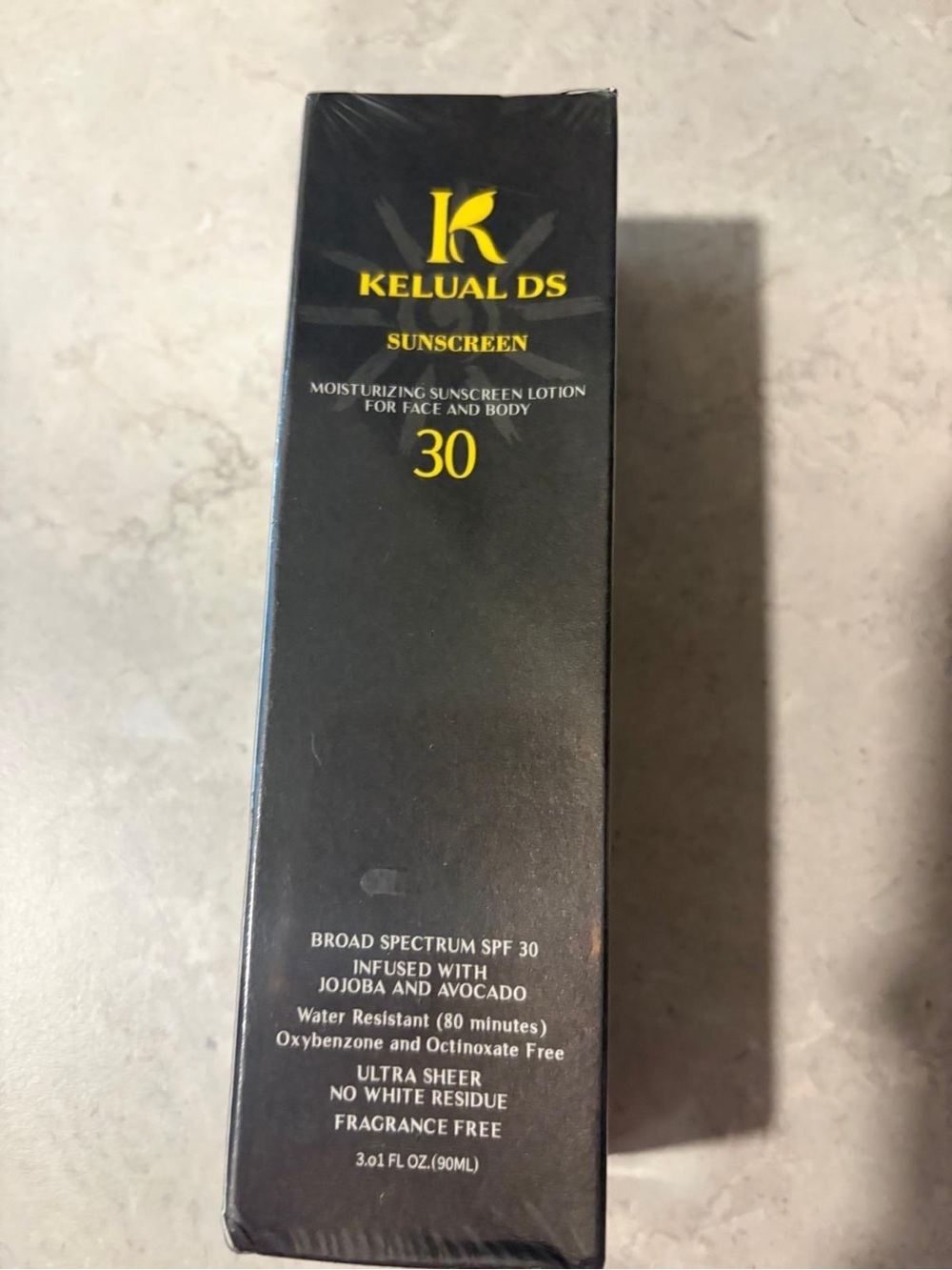 Sunscreen SPF 30 Moisturizing Lotion - Black